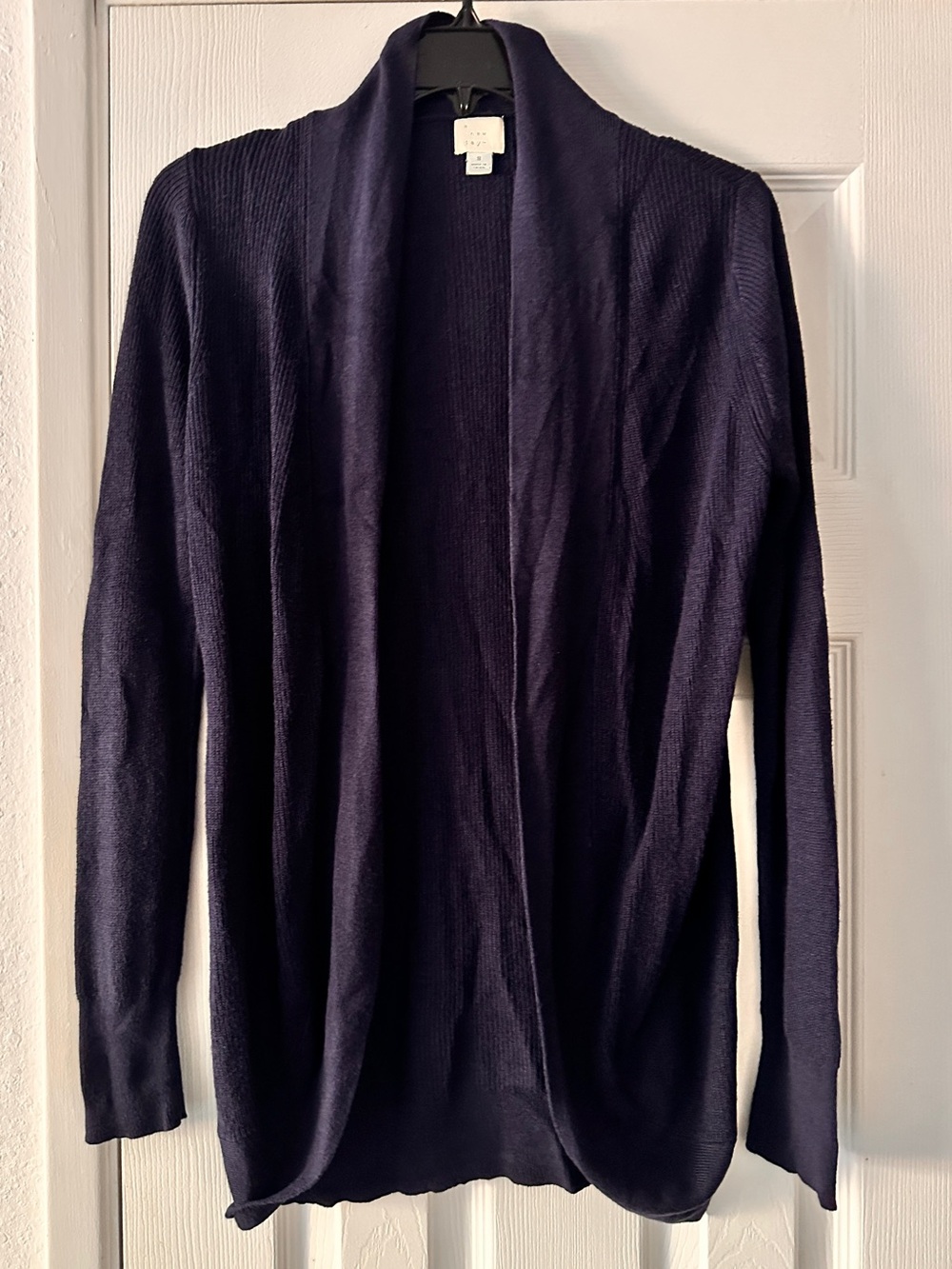 a new day Navy Open-Front Cardigan